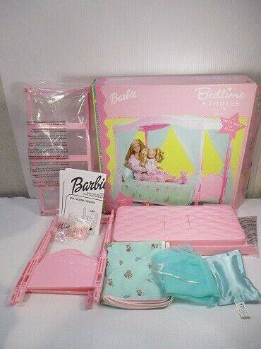预 Barbie Bedtime Stories 2001 睡前故事芭比娃娃配件床