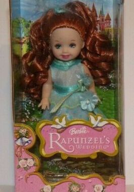 预 Barbie Rapunzel s Wedding Kelly 2001 长发公主婚礼凯莉红发