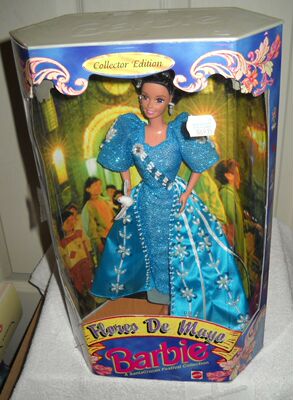 发 Barbie Philippines Flores De Mayo 1998 菲律宾芭比娃娃