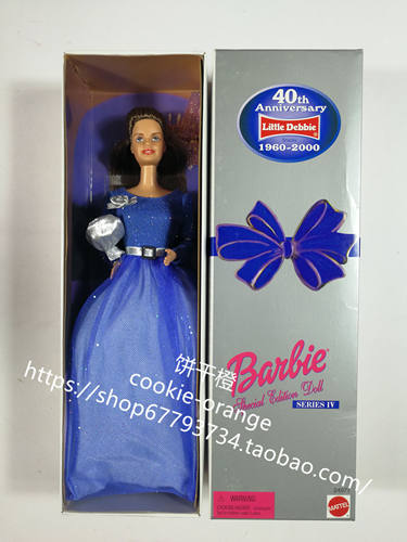 发 Barbie Little Debbie 1999 小戴比芭比 40周年 第四版