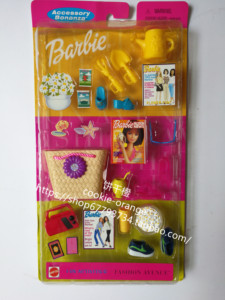 预 Barbie Fashion Avenue Accessory Bonanza 2000 芭比配件