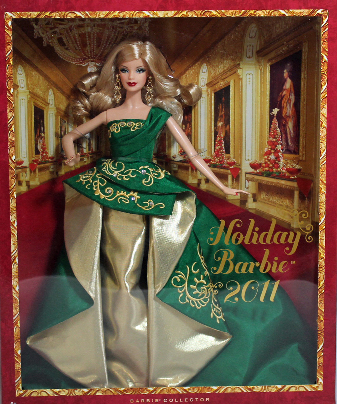 发 Barbie Holiday 2011 正品绝版假日芭比娃娃