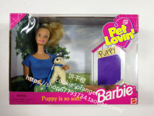 1998 发 宠物芭比娃娃 Puppy Lovin Barbie Pet