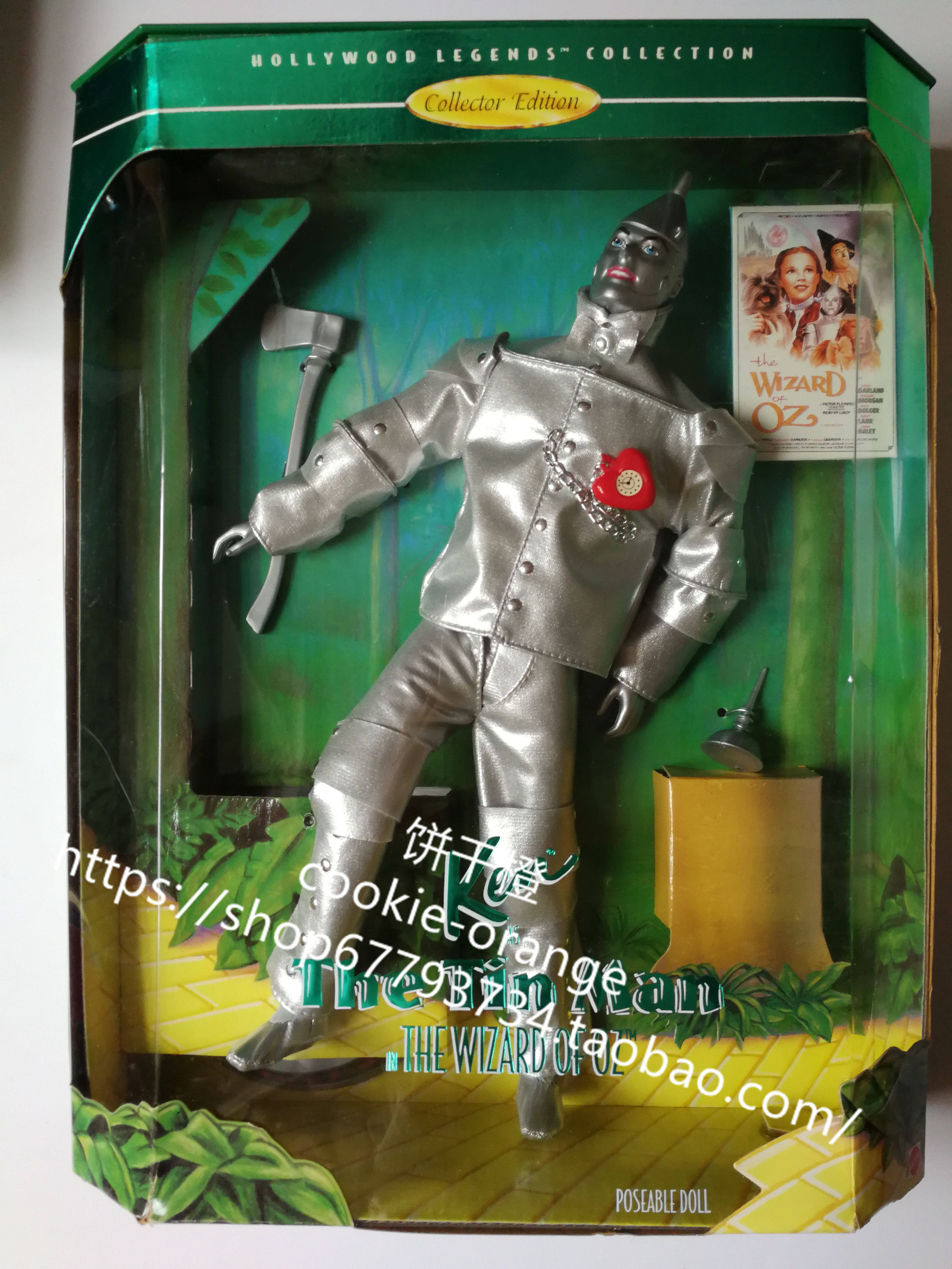发 barbie wizard of oz the tin man 1995 奥兹巫师铁皮人肯