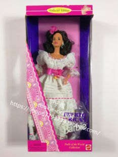 发 Barbie Puerto Rican 1997 波多黎各人世界风情芭比