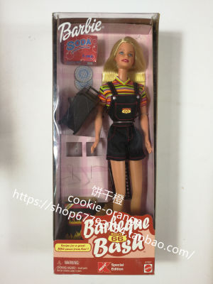 发 Barbie Barbeque Bash 2000 烧烤狂欢 可爱背带裤 芭比