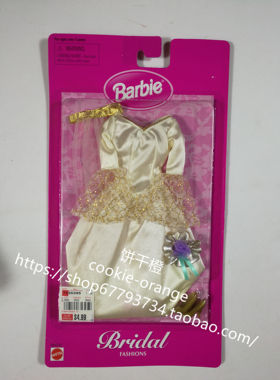预 Barbie Bridal Fashions 68065 83 1998 芭比婚纱礼服 衣服