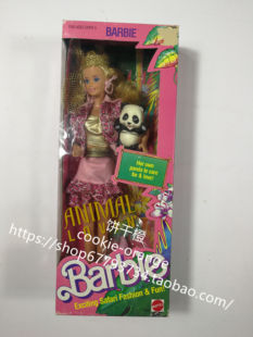 Lovin 可爱熊猫 预 Animal 绝版 动物园芭比 正品 Barbie 1988