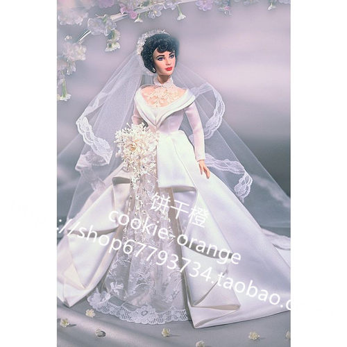 BARBIE芭比婚纱新娘伊丽莎白泰勒