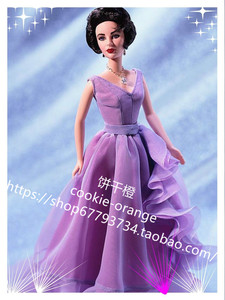 发 Barbie Elizabeth Taylor White Diamonds 2000 伊丽莎白泰勒