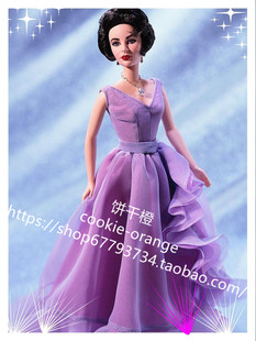 发 Barbie Elizabeth Taylor White Diamonds 2000 伊丽莎白泰勒