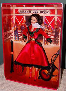 预 Barbie Country Rose Grand Ole Opry 1997 乡村玫瑰带睫毛