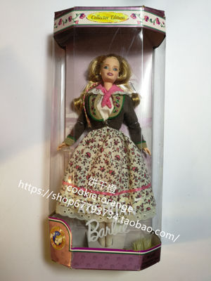 发 Barbie Dolls of the World Austrian 1999 澳大利亚世界风情