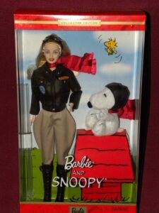 发 Barbie and Snoopy 2001 史努比芭比娃娃