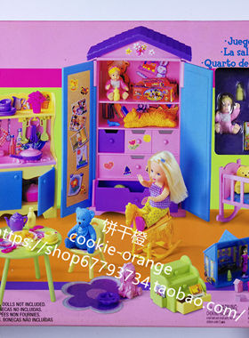 预 Barbie Kelly s Playroom 2002 凯莉娃娃游戏屋道具