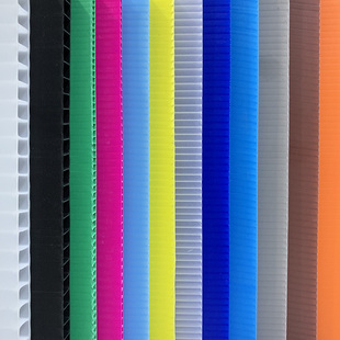 PP中空板塑料隔板防静电刀卡周转箱垫板万通板替代纸箱纸板非木板