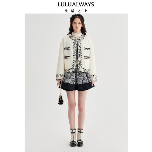 LULUALWAYS【商场同款】气质百搭简约时尚通勤短外套女