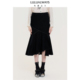 LULUALWAYS我爱露露25冬季 半身裙 设计感高腰鱼尾长款 新款 优雅时尚