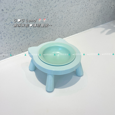 啾咪来啦～猫碗架增高舒适超稳！