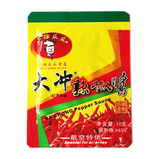 湖南特产小徐瓜瓜大冲辣椒酱小袋装脆湘菜香辣下饭菜便携小包装