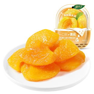 鲜引力一口鲜黄桃干黄桃果肉果脯办公室休闲零食孕妇网红蜜饯小吃