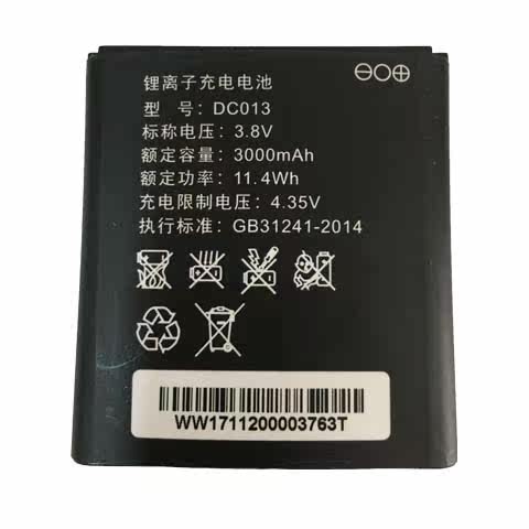 适用于DC013手机电池国产老人机通用电板核对版本和尺寸大小w为伴