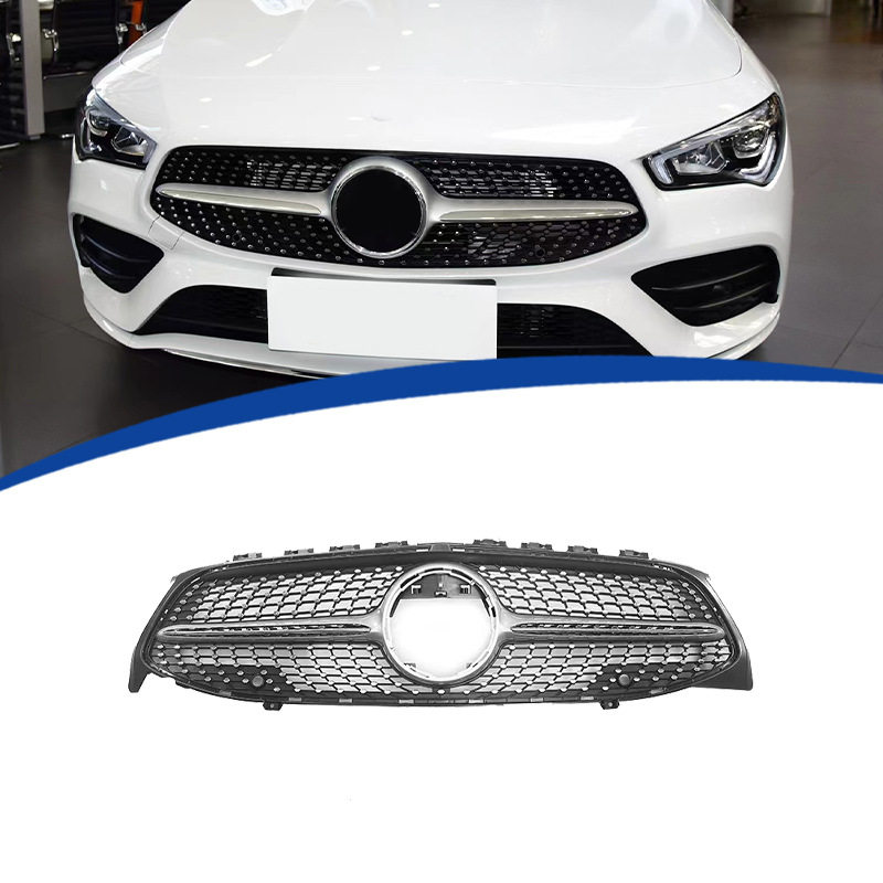 适用于20-23款奔驰W118 CLA200 CLA260满天星OE款中网钻石前格栅
