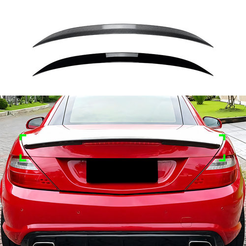 适用11-15年奔驰R172 SLK200 SLK350 SLK55改装尾翼定风翼扰流板