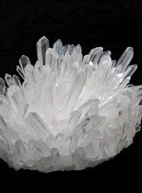 白水晶簇消磁防辐射天然原石