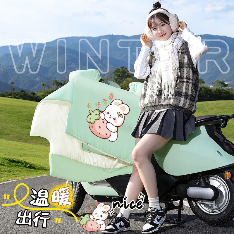 2025新款【萌趣】电动车挡风被