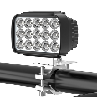 电动车灯超亮强光摩托车LED大灯泡 外置透镜射灯改装12V60V流氓灯