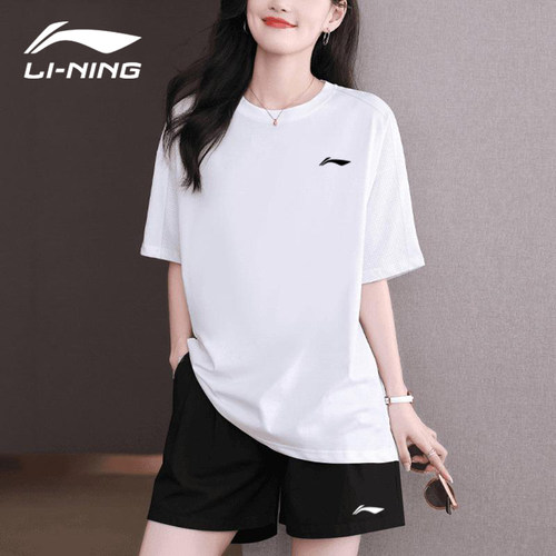 李宁运动套装女夏季速干
