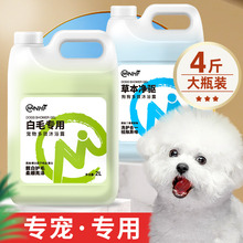 博美萨摩耶犬比熊沐浴露白毛专用美白色狗狗洗澡用品宠物香波浴液