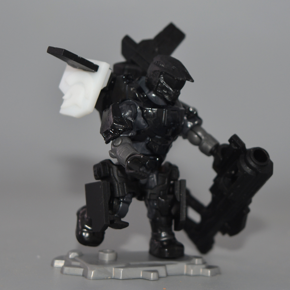 Mega bloks定制MOC美家宝megabloks光环士官长杰罗姆中校