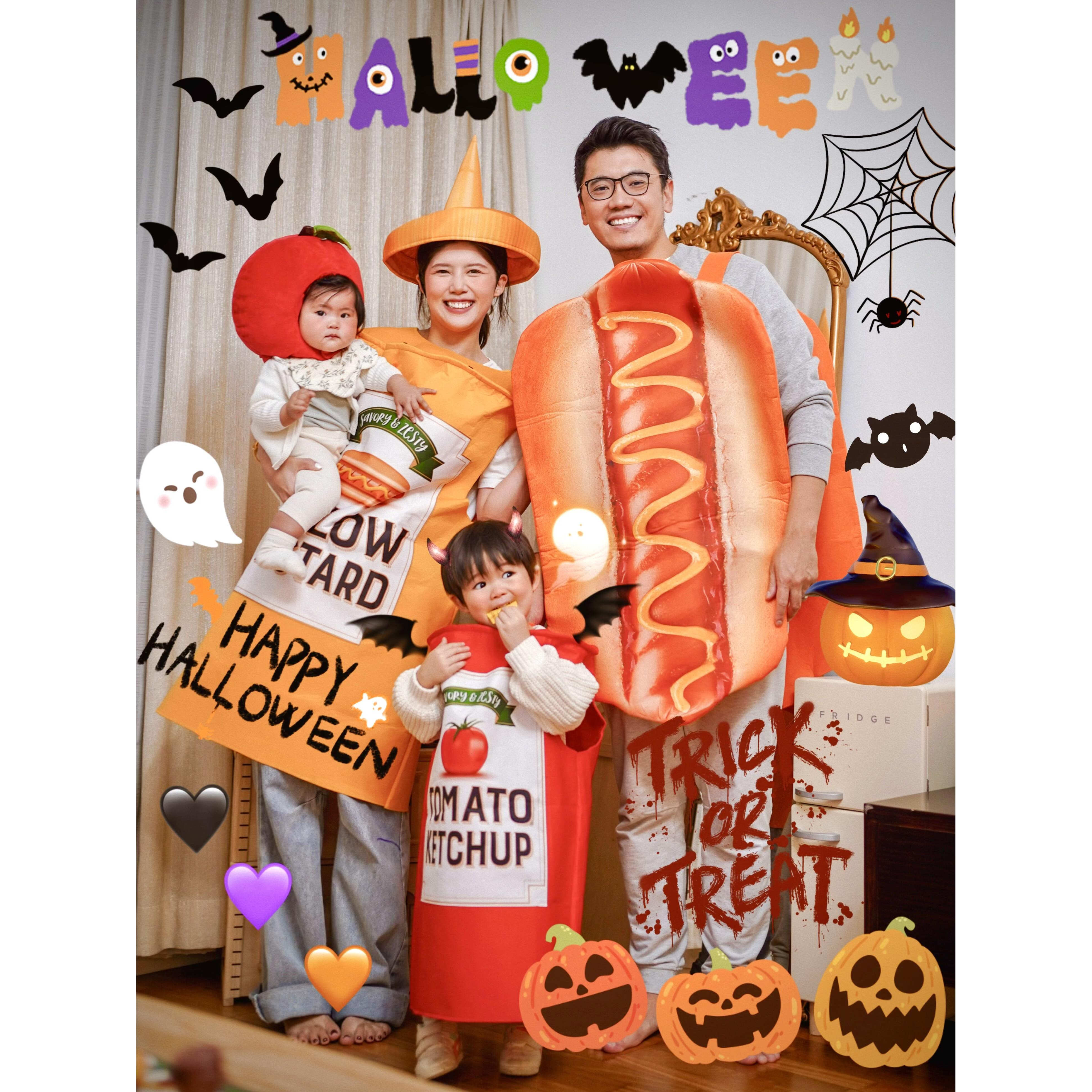 万圣节服装儿童cosplay亲子装女孩可爱搞笑搞怪创意派对cos服装扮