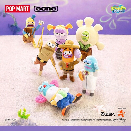 POPMART泡泡玛特共鸣比奇