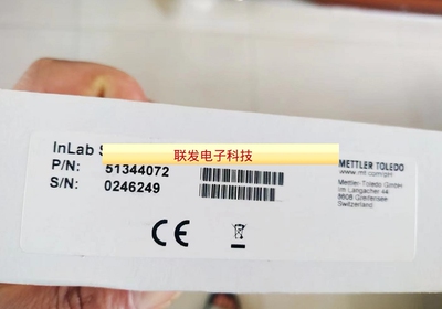 梅特勒-托利多InLab Science Pro-ISM低离子玻璃PH电极51344072拍