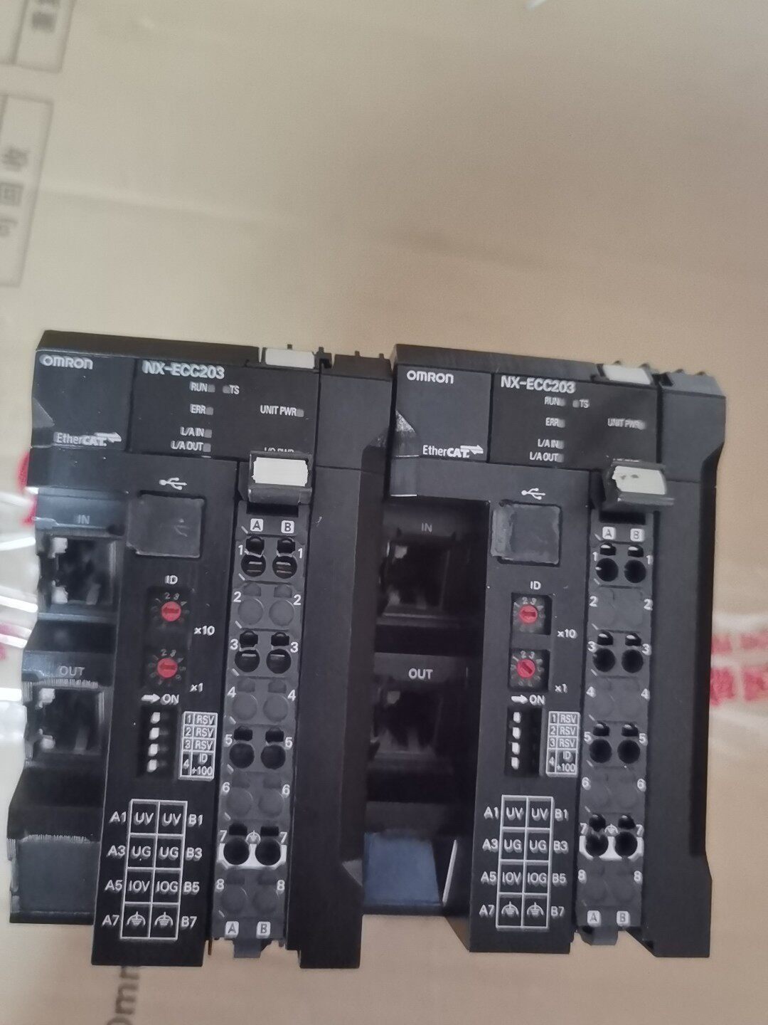 欧姆龙 nx-ecc203 plc nx ecc203 前请询价