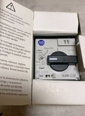 AB罗克韦尔 电机保护器 140M-C2E-A25 马达开关全新原装拍前请询