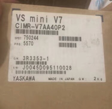 Yaskawa变频器CIMR-V7AA40P2 全新原装拍前请询价