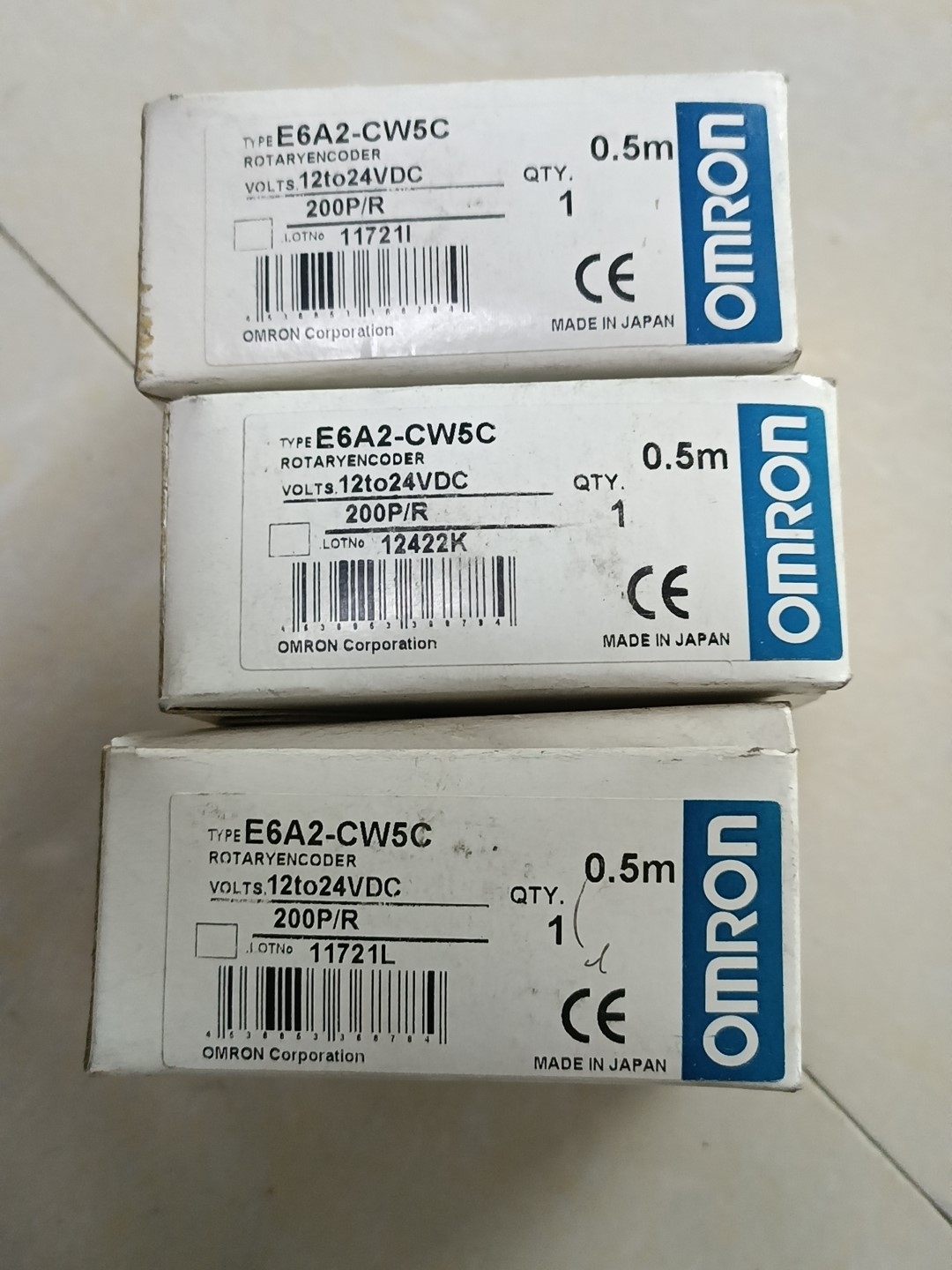 E6A2-CW5C 500P/R 2M 编码器欧姆龙拍前请询价