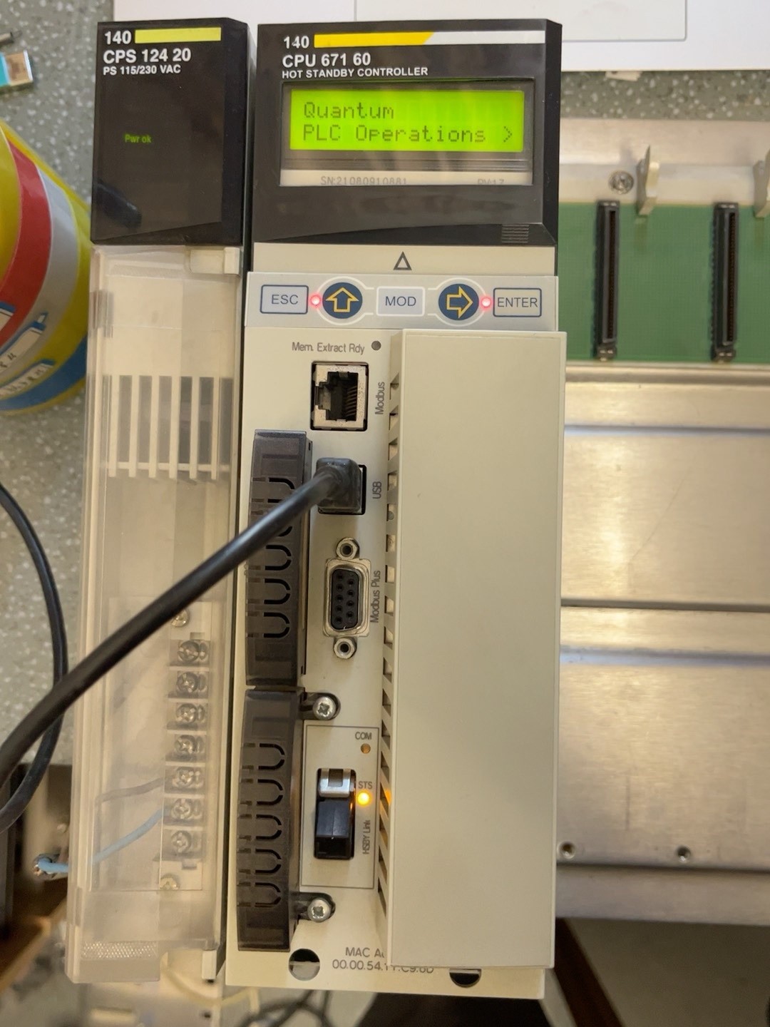 施耐德模块140CPU67160 140CPS12420全新原装拍前请询价