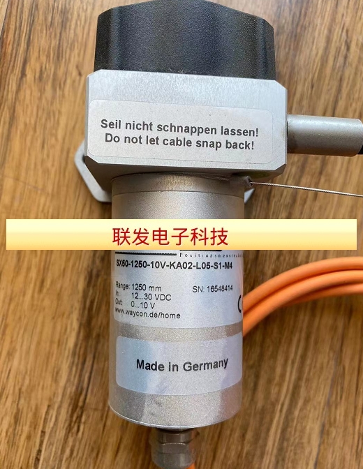 德国waycon位移传感器 SX50-1250-10V-KA02-L05-M4 16548414拍前