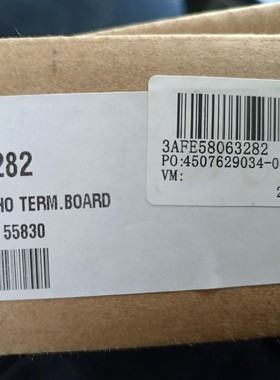 ABB SCYC55830 3AFE58063282全新原装拍前请询价