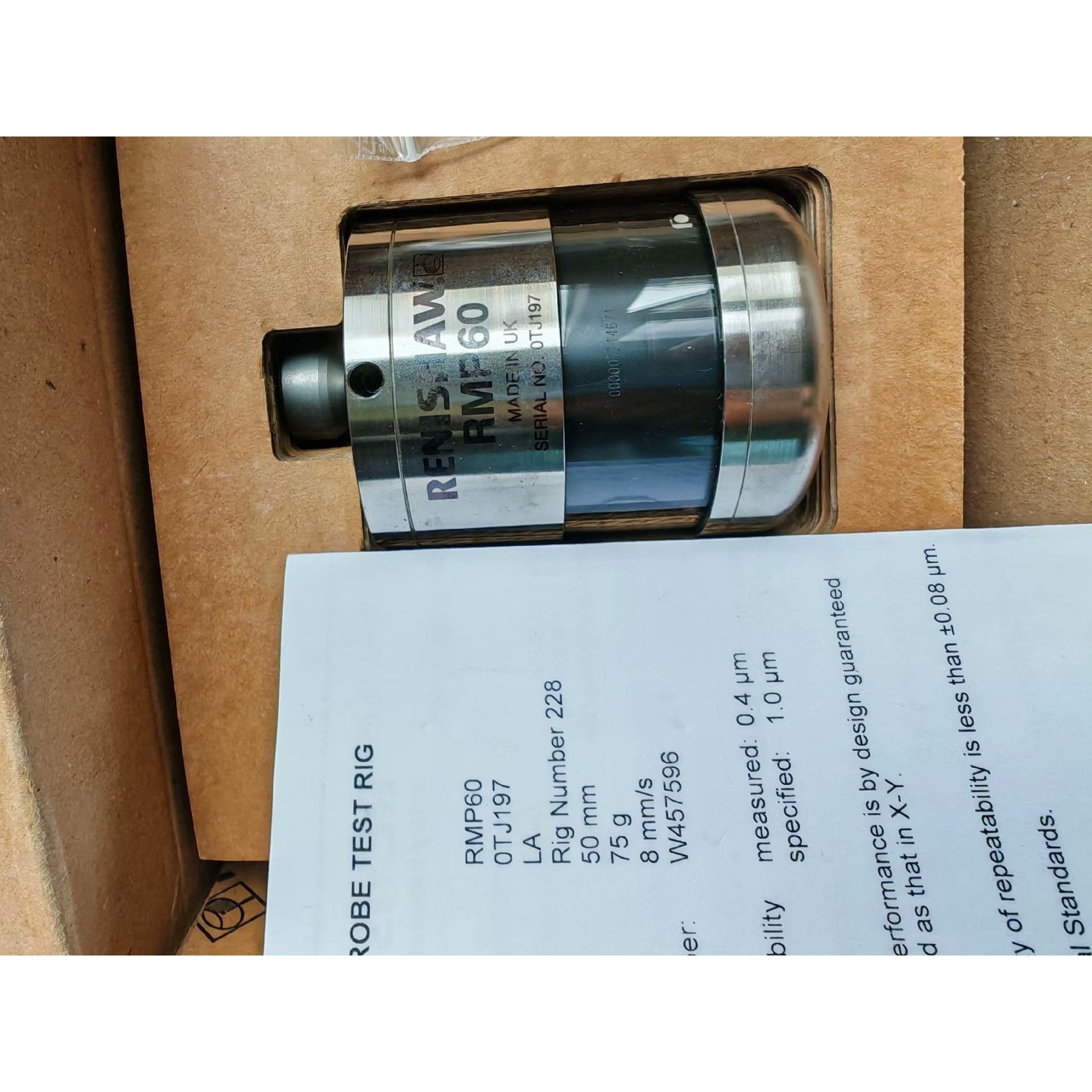 雷尼绍RMP60探头原装现货 库卡C4示教器68334拍前请询价