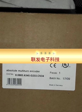 KUBIER库伯勒8.5883.6340.G223.CN34 编码器 原装拍前询价