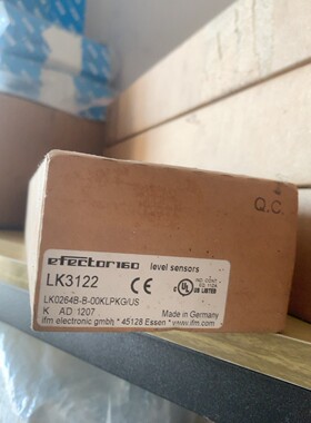 ifm易福门LK3122 LK3123 LK3124 LK3023 LK3024 LK3022液位传感器