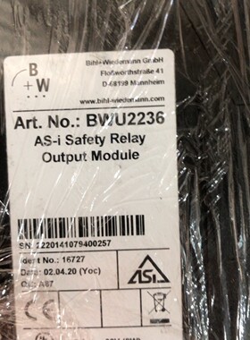 Bihl+Wiedemann 模块BWU2236 必威全新原装拍前请询价