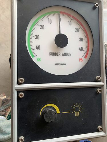 DEIF丹控45度舵角指示器BRW-2 输入10 0 10V全新原装拍前请询价