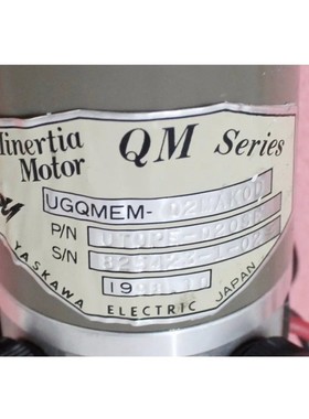 Yaskawa Electric UGQMEM-02MAKO拍前请询价
